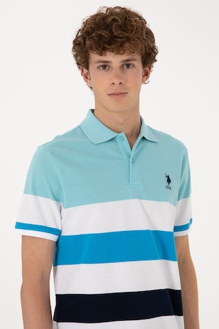 U.S. Polo Assn. Erkek Regular Fit Aqua Polo Yaka Tişört 50306820-VR007