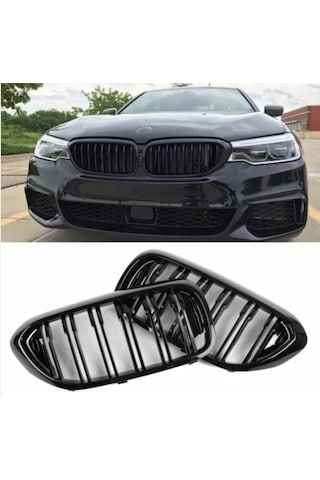 Bmw G30 Makyajsız Ön Böbrek Panjur Çift Tırnak 2017-2020