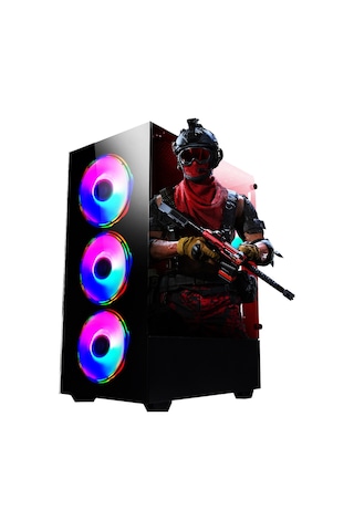 Ramtech DG372 i5-6500 16 GB 256 GB SSD 4 GB RX550 Masaüstü Oyuncu Bilgisayarı 