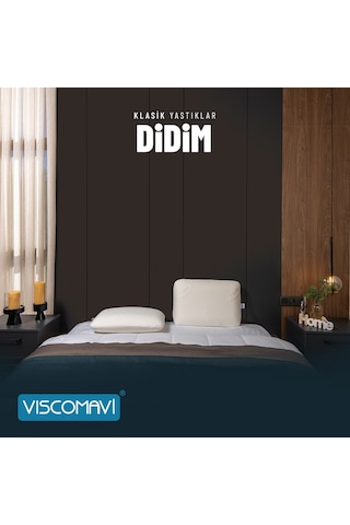 Viscomavi Didim Tombul Klasik Visco Yastık
