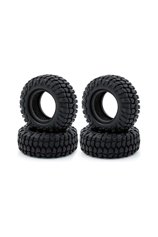 Samdoo 1/24 Axial Scx24 90081 Axı00005 C10 Axı00006 Axı00002 Uyumlu 4 Adet Kauçuk Rc Araba Lastiği C Tipi - 54mm Çap X 18mm Genişlik