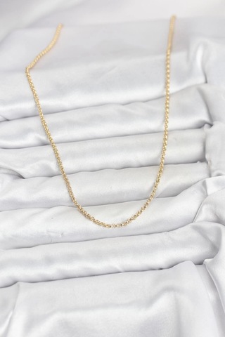 Mey İthalat Cm 14k Gold Renk Halka Model 60 Cm Kadın Kolye 11