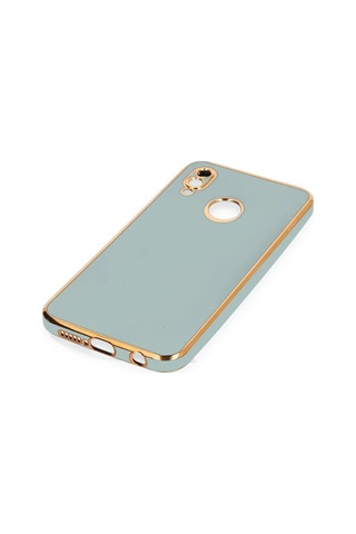Newface Huawei P20 Lite Kılıf Volet Silikon - Semeglbl - 89 Açık Yeşil