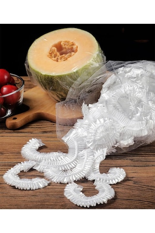 Geeksen Esnek Kenarlı Evrensel Gıda Saklama Kapakları, 300 Adet, Yeniden Kullanılabilir, Mutfak Düzeni İçin Pratik Diğer