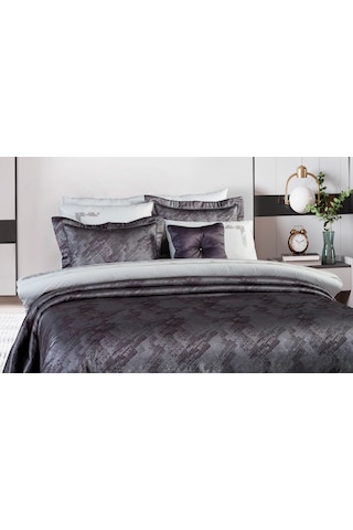 Liora Çeyiz Seti Çift Kişilik - Gümüş