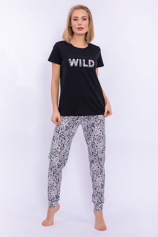 Pierre Cardin Wild Siyah Kadın Slim Fit Takım 5274-29052 Siyah