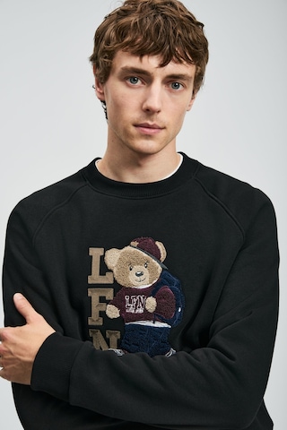 Lufian Erkek Storm Sweatshirt 112030172 Siyah Siyah