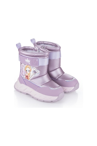 Kız Çocuk Kürklü Kar Botu 22673 Lila