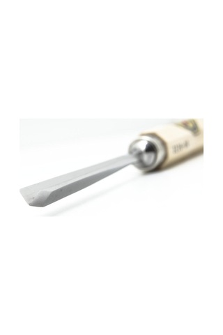 Werkzeuge 3239006 Oyma Oyma Oyma Beyaz Kayın Saplı Dikiş 39, Düz & V Şeklinde - 6 Mm