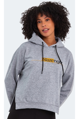 Slazenger Magnet Kadın Sweatshirt Gri St22Wk030-200 Gri