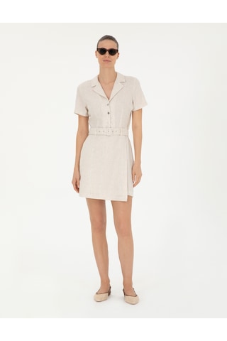 Pierre Cardin Kadın Kum Tulum Dokuma 50284673-vr085 Kum Bej