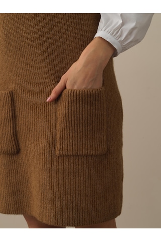 Xint Camel Oversize Elbise 850924