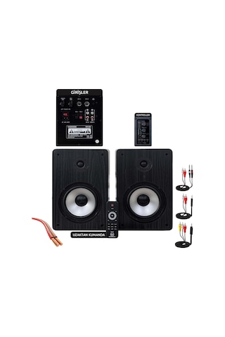 Maxword Rm-500 Aktif Stüdyo Referans Monitörü 5 İnç Çift Bluetooth
