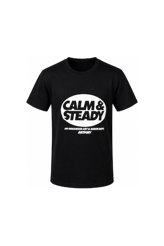Trender Calm Steady Siyah Erkek Çocuk T-shirt 26ydt1000058