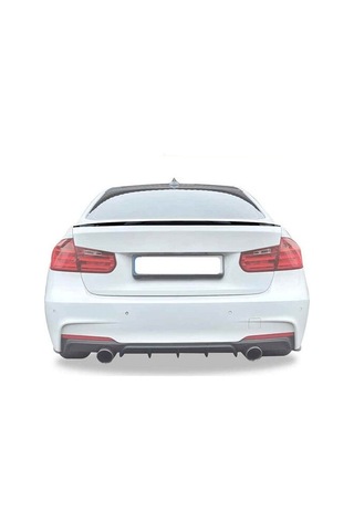 Bmw 3 F30 2012-2018 Uyumlu Yedek Parça Piano Black Spoiler