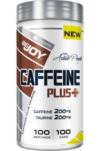 Bigjoy Caffeine Plus+ 100 Servis Kafein 100 Kapsül