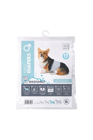 M-pets Erkek Köpekler İçin Yıkanabilir Külot Xl