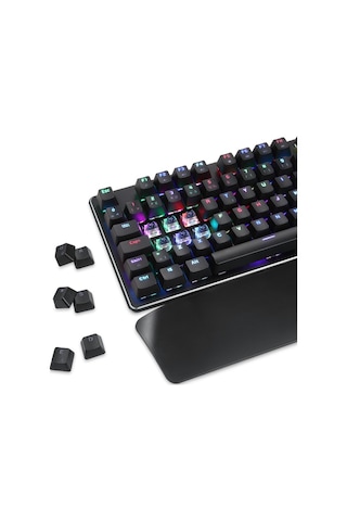 Gamepower Calypso Mavi Switch Kablolu RGB Optik Mekanik Oyuncu Klavye