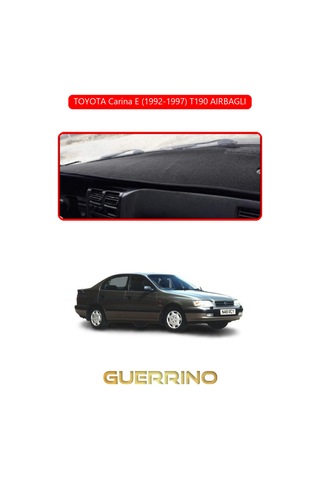 Toyota Carina E 1992-1997 T190torpido Koruma Halısı Kırmızı Kenar Uyumlu