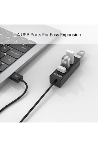 Unıtek Type-a To 4 Port Usb Hub 80cm Kablo Y-2140