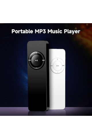 Geeroyoo Mobil Mp3 Çalar - 32gb Tf Kart Desteği, Mp3/wma Ses Formatı, Usb Şarj, 3.5mm Kulaklık Girişi, Mavi