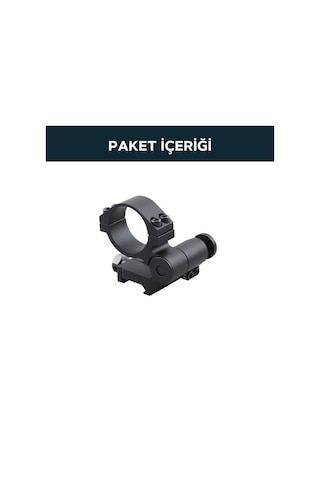 Vector Optics 30mm Dürbün Ve Magnifier İçin Yana Katlanır Picatinny Montaj Ayağı Sctm-17 Siyah