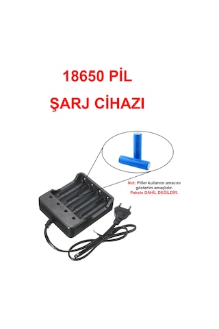 18650 Pil Şarj Cihazı 3.7V Pil Şarj Cihazı