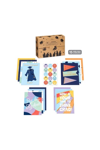 American Greetings Zarflı 15 Adet Mezuniyet Kartı Paketi