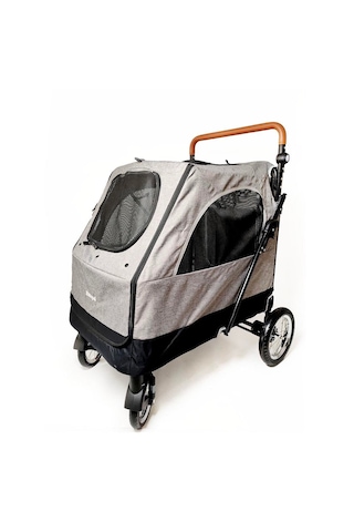 Zampa Stroll Kedi & Köpek Arabası Gri 69x81x110cm