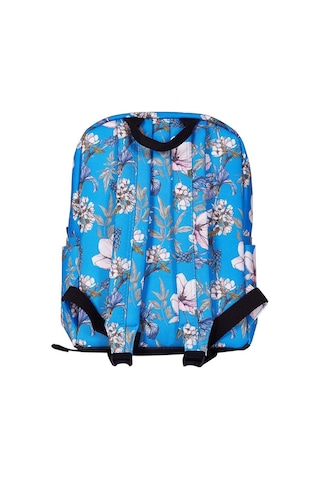 Bloominbag Blue Cherry Blossom 13-14 İnç Sırt Laptop / Macbook Çantası Mavi