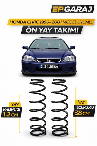 Honda Civic 1996 2001 Model Uyumlu Ön Yay Takımı Oem Ürün