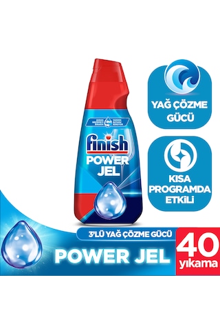 Finish Hepsi Bir Arada Konsantre Jel Bulaşık Makinesi Deterjanı 1 L