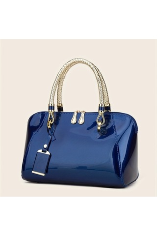 Didadodo Şık Kadınlar İçin Moda Fermuarlı Çanta Kırmızı