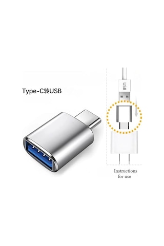 Type-c To Usb 3.1 Çevirici Type C Usb 3.1 To Usb 3.1 Dönüştürücü Otg Çevirici Adaptör Metal Macbook, İpad Air, İpad Pro Type-c - Usb-a 3.1 Otg