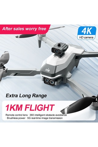 Özel Seri Elektronik Fotoğraf Hobi Aracı 4drc M2s Drone Gps 4k Hd Çift Kamera 3 Batarya