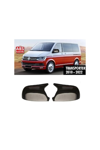 Vw Transporter T6 Batman Ayna Kapağı Piano Black 2010-2022