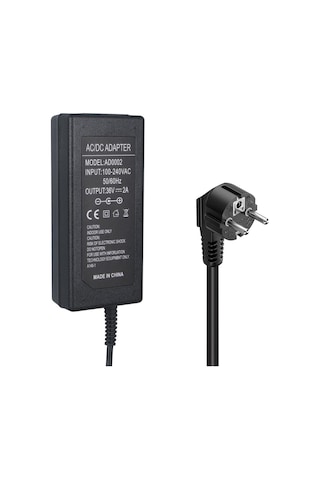 Powermaster 36 Volt 2 Amper 3 Pin Scooter Şarj Adaptörü Cihazı Ad0002