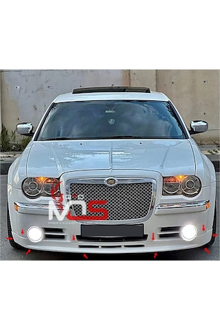 Chrysler 300c Uyumlu Ön Tampon Eki Karlık Fiberglass Boyasız
