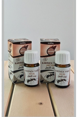 %100 Dogal 20 Ml Karınca Yağı Tüy Azaltıcı Doğal Bakım Yağı 2'li