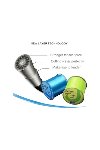 Sones 4.0 0.33mm 5.83kg Gerilim 500m Ekstra Güçlü İthal Ham İpek Naylon Olta Misinası Şeffaf