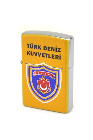 Türk Deniz Kuvvetleri Baskılı Çakmak Açık Renk