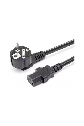 1.5 Metre Power Güç Kablosu 0.75mm 220v 10a Tv Adaptör Pc Yazıcı Oyun Konsolu Elektrik Kablosu