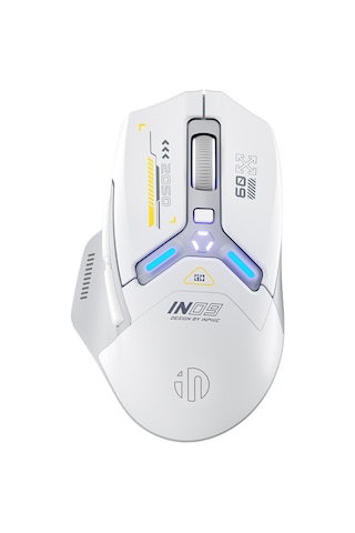 Inphıc In9 Kablolu / Bluetooth 5.0 / 2.4g Kablosuz Fare Oyun Ofis Ev Bilgisayarı Dizüstü Bilgisayar Mouse