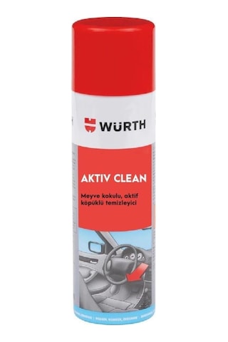 Würth Activ Clean Temizleme Köpüğü 500ml + Güderi Bez Mavi 130gr Diğer