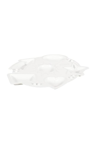 811410 Plastik Boya Paleti Açık Gri