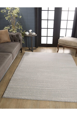 Mariesse Home Versay Koleksiyonu Modern Dokuma Halı Salon Oturma Odası Koridor Halısı Gri