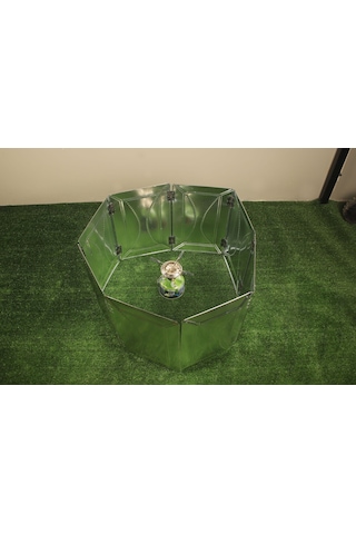 Metal Rüzgarlık Orta Standart Boy 8 Kanat METALİK