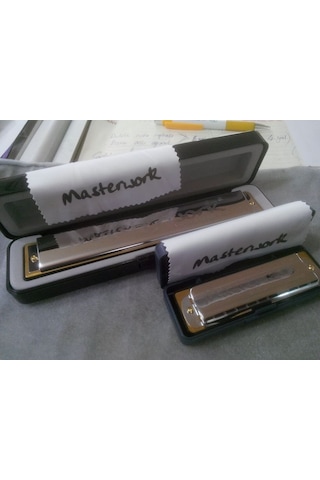 Masterwork Büyük Boy Metal Kasa 24 Delikli Özel Kutulu Mızıka