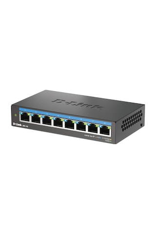 D-link Dms-108 8 Bağlantı Noktalı 2.5g Çoklu Gigabit Yönetilmeyen Masaüstü Anahtarı