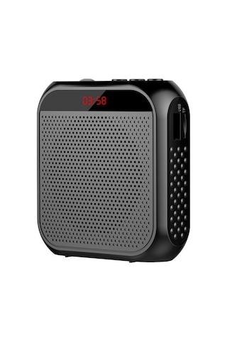 Neevoyu Norbix S17 Siyah Arı Mikrofonlu Hoparlör - Kulaklık, Askı Ve Şarj Kablosu İçeren Ses Güçlendirici